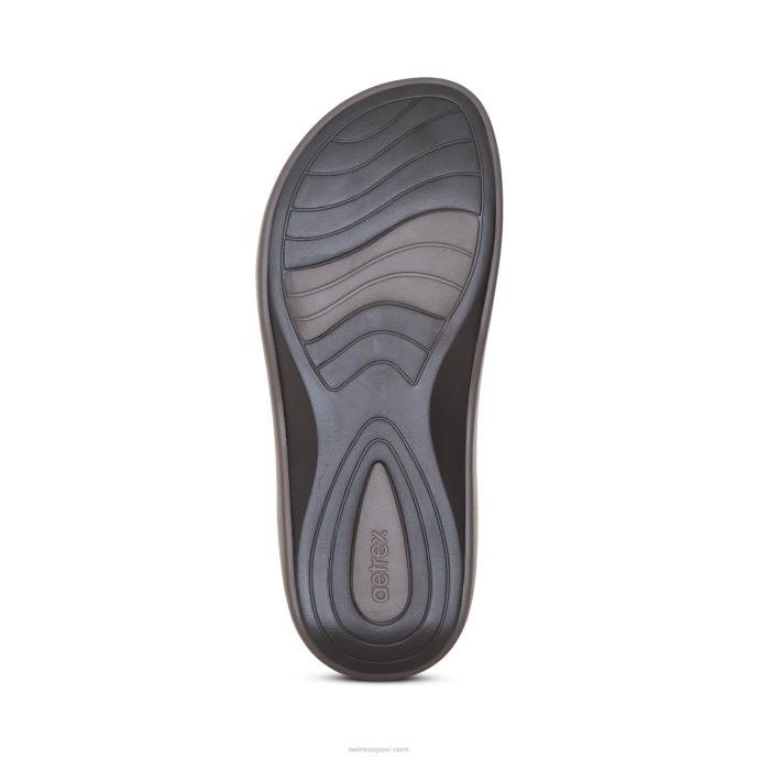 sievietes Aetrex Jillian sporta sandales LHF688 java
