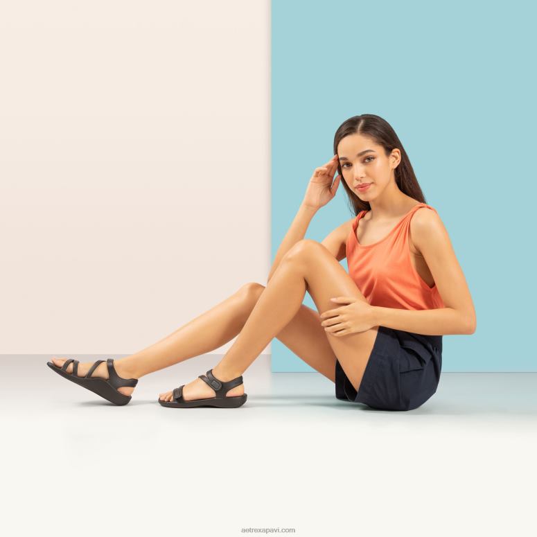 sievietes Aetrex Jillian sporta sandales P0H0D208 koraļļi