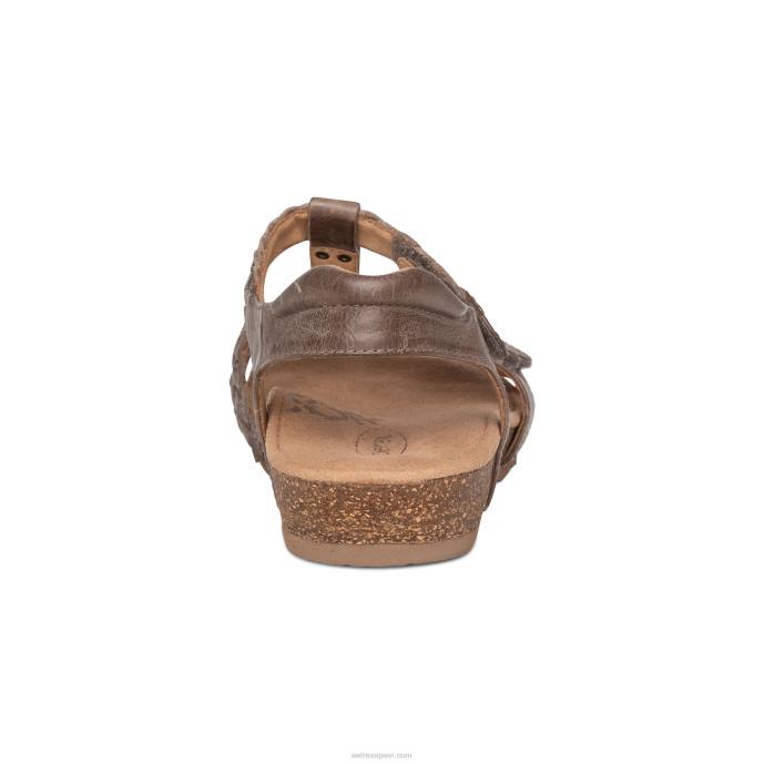 sievietes Aetrex Reese regulējamas gladiatora sandales LHF692 taupe