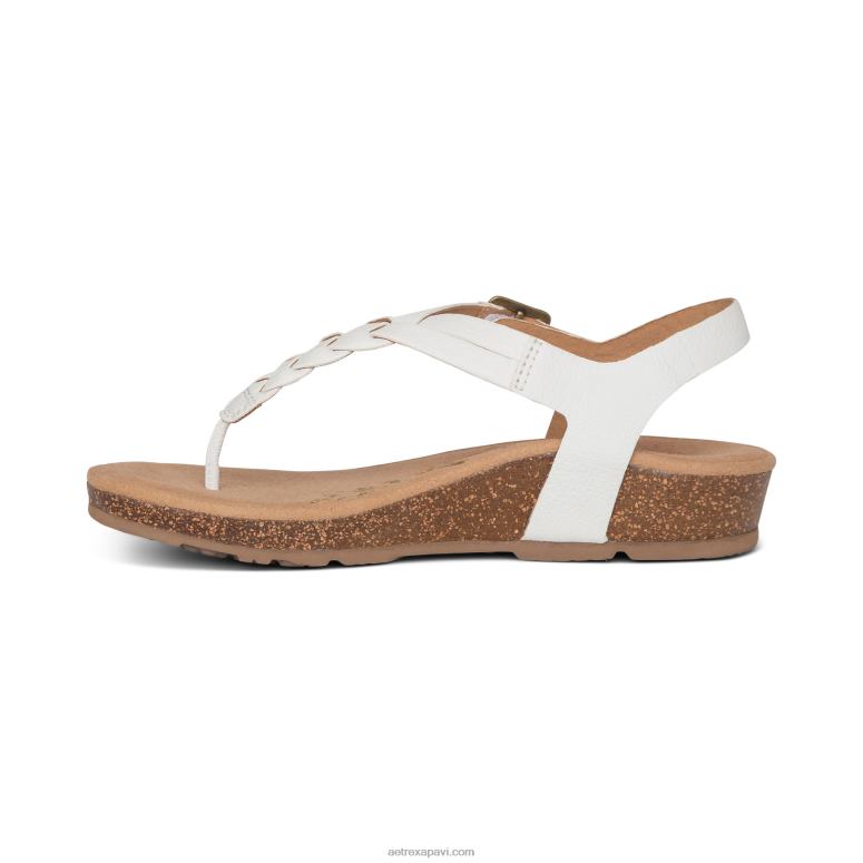 sievietes Aetrex harper regulējamas slingback siksnas P0H0D260 balts