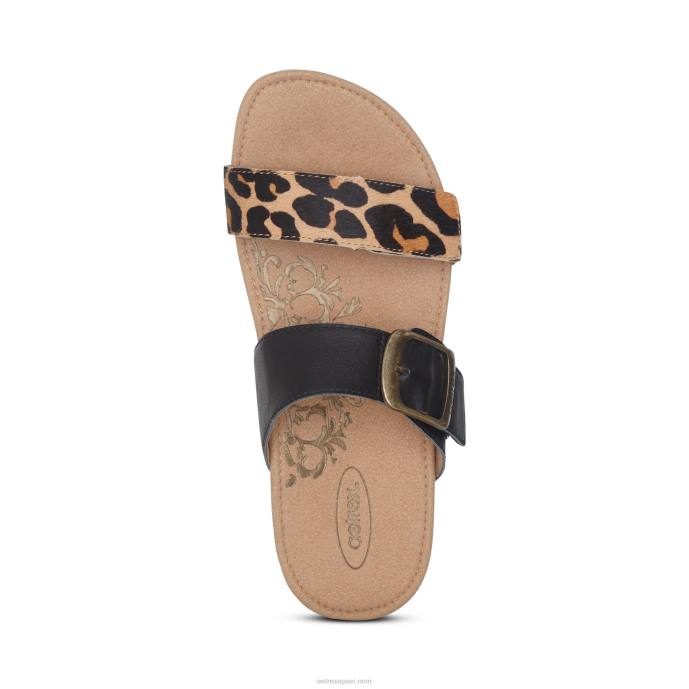 sievietes Aetrex margrietiņa regulējams slaids LHF6128 leopards