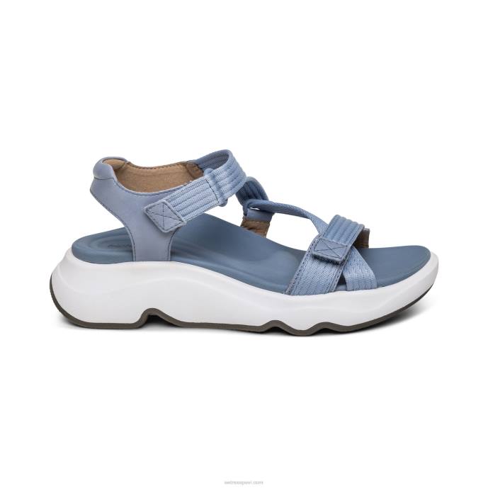 sievietes Aetrex marz regulējamas sporta sandales LHF6243 zils