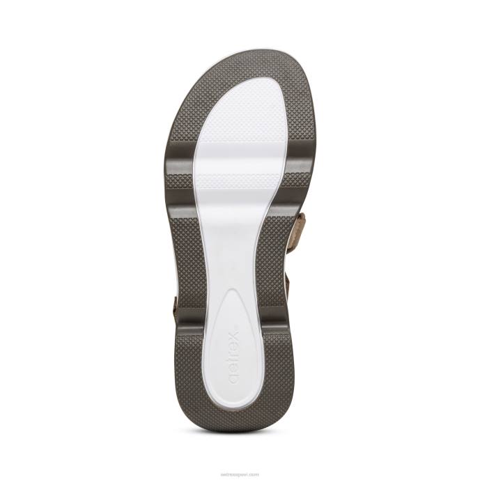 sievietes Aetrex marz regulējamas sporta sandales LHF6264 taupe