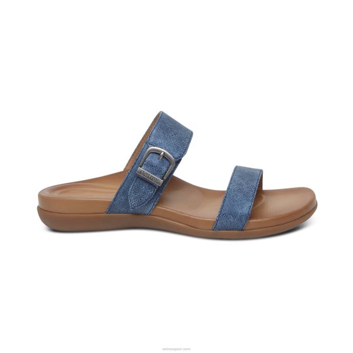 sievietes Aetrex mimi arch atbalsta sandales LHF6113 flote