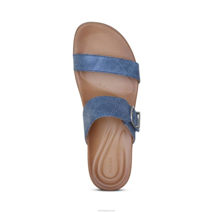sievietes Aetrex mimi arch atbalsta sandales LHF6113 flote