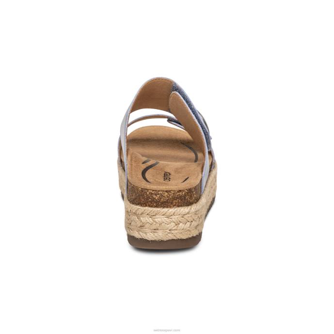sievietes Aetrex sofie platformas sandales LHF6197 zils