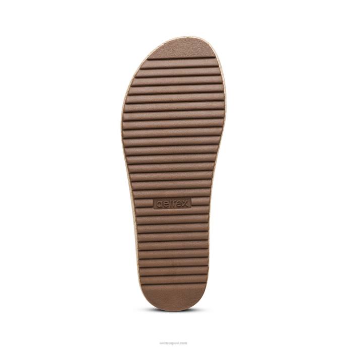 sievietes Aetrex sofie platformas sandales LHF6197 zils