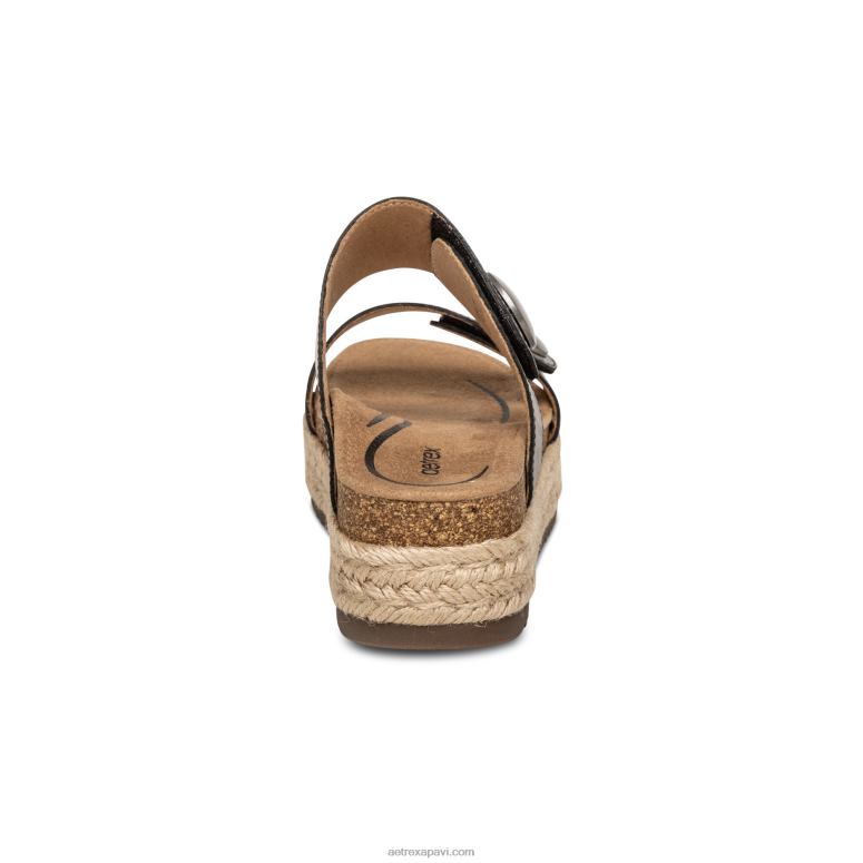 sievietes Aetrex sofie platformas sandales P0H0D231 melns