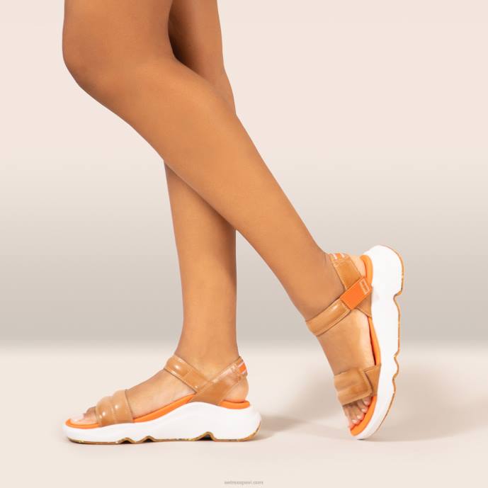 sievietes Aetrex sporta sandales LHF6209 kamielis
