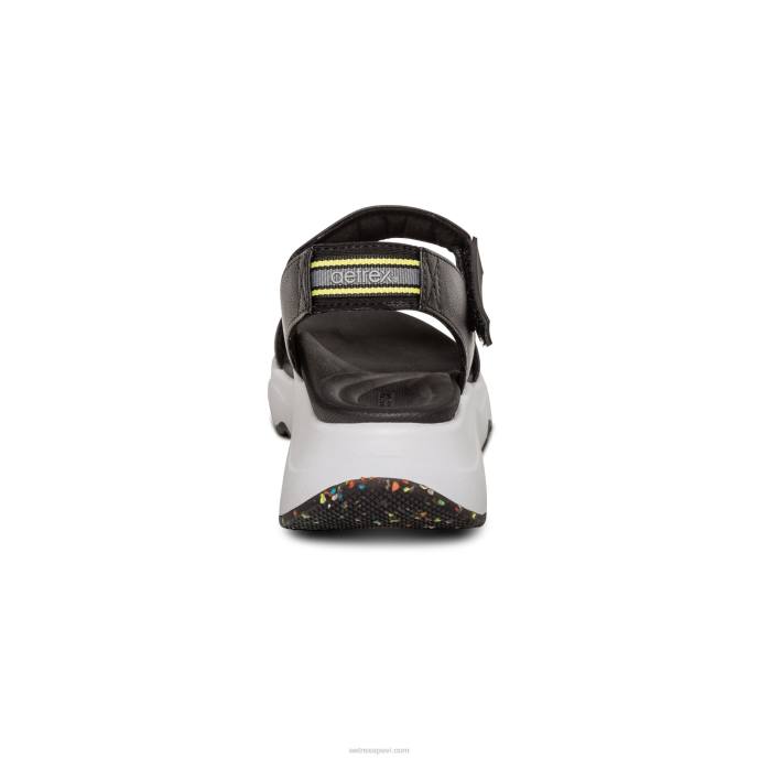 sievietes Aetrex sporta sandales LHF6290 melns
