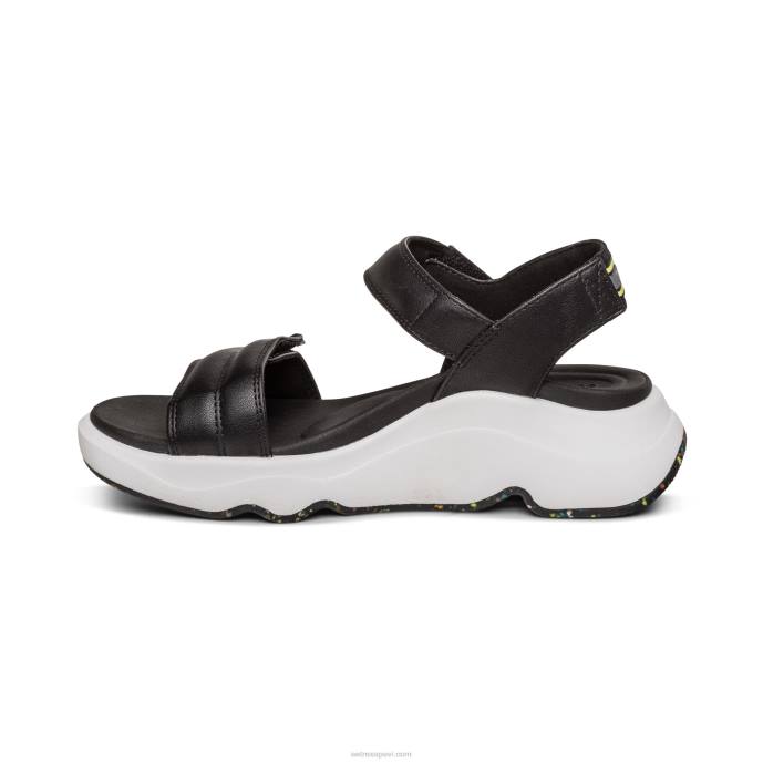 sievietes Aetrex sporta sandales LHF6290 melns
