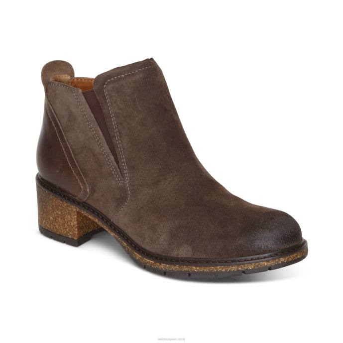sievietes Aetrex frankijs zābaks LHF6174 brūns