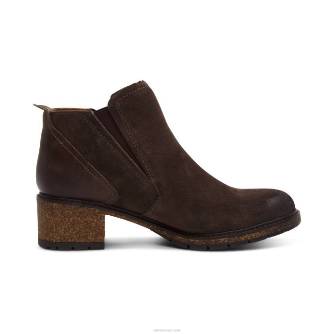 sievietes Aetrex frankijs zābaks LHF6174 brūns