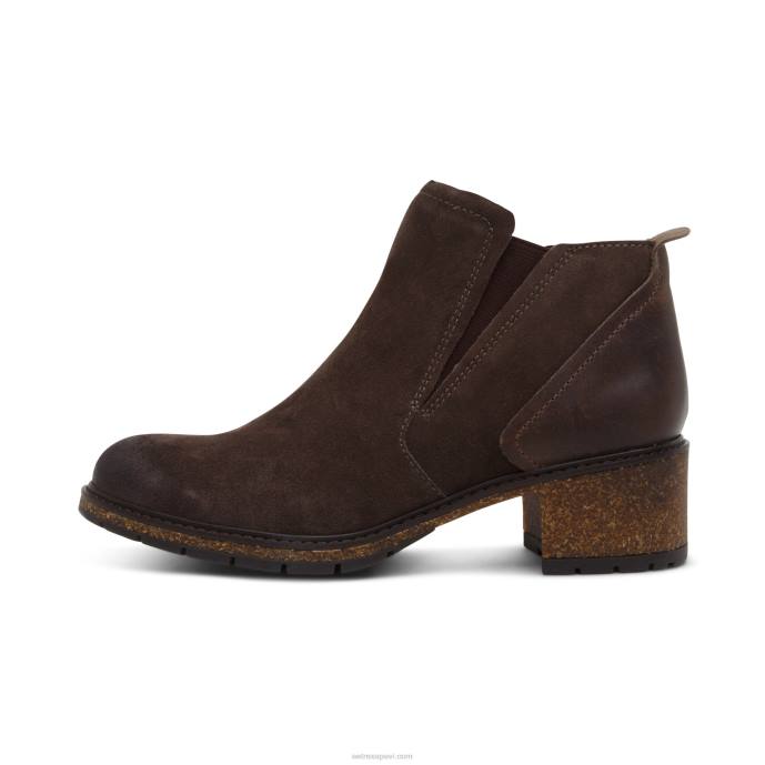 sievietes Aetrex frankijs zābaks LHF6174 brūns