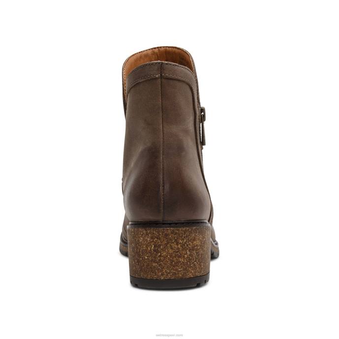 sievietes Aetrex joleen arch atbalsta zābaks LHF6151 tumši taupe