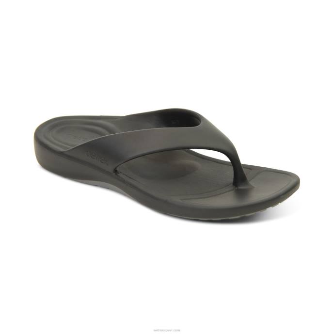 vīriešiem Aetrex maui ortozes flips LHF6325 melns
