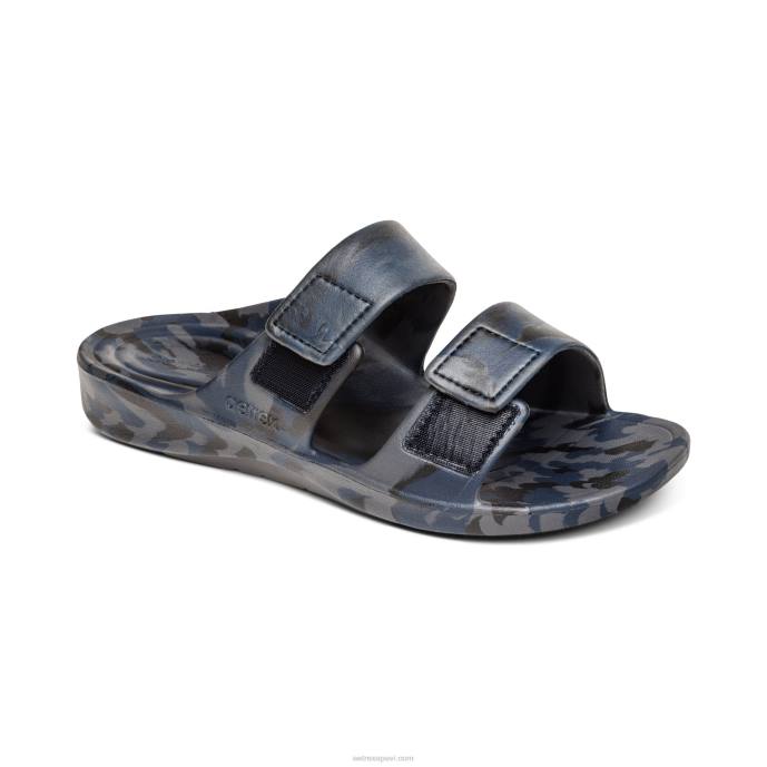 vīriešiem Aetrex milos ortopēdiskie priekšmetstikliņi LHF6319 Navy Camo