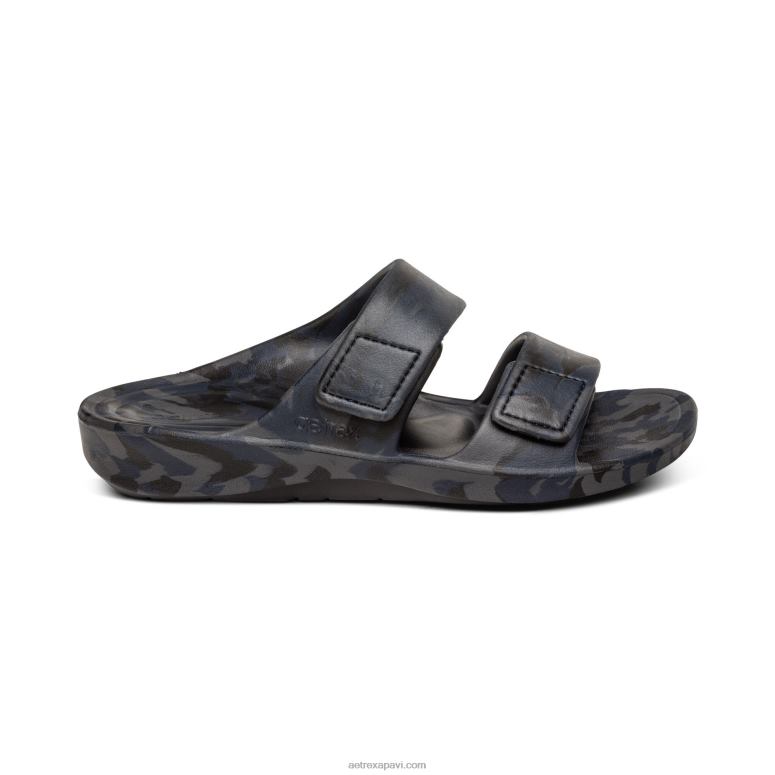 vīriešiem Aetrex milos ortopēdiskie priekšmetstikliņi P0H0D319 Navy Camo