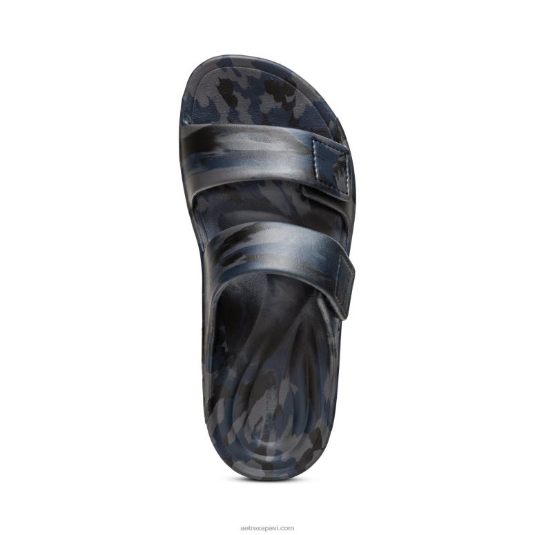 vīriešiem Aetrex milos ortopēdiskie priekšmetstikliņi P0H0D319 Navy Camo