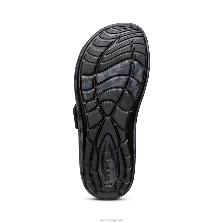 vīriešiem Aetrex milos ortopēdiskie priekšmetstikliņi P0H0D319 Navy Camo